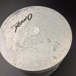 Поршневой комплект Yamaha 60-70 (0.25mm) (TM)
