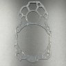 Прокладка под пластину помпы охлаждения Yamaha F225-350 (Omax)