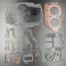 Ремкомплект мотоголовки 6E7 01 Yamaha 9.9-15 (Omax)
