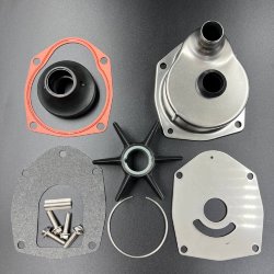 Ремкомплект помпы охлаждения Mercury F75-115 EFI, Verado L4/L6 (с корпусом и обоймой сальников) (Kac