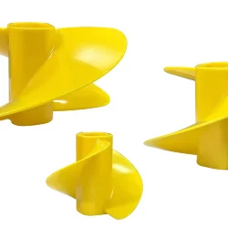 Секция шнека пластиковая ледобура "KYODA" d130 мм