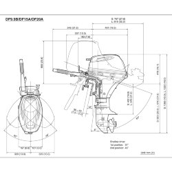 Лодочный мотор SUZUKI DF20AS