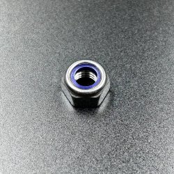 Гайка самоконтрящаяся Yamaha M8-1,25 НЕЙЛОН (Yuelang)