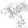 Болт рычага дросселя M5x6 Tohatsu 9.9-18 (90157-05014) (YUELANG)