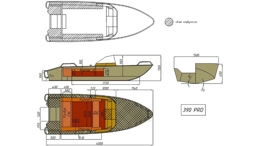 Wyatboat-390 Pro