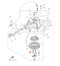 Стопор-упор ручного стартера YAMAHA F4-F6 (PREMARINE)