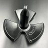 Якорь речной 3-х лепестковый (черный) с ПВХ покрытием 6.8кг (15LB) (Allshine)