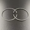 Поршневой комплект 6H4 Yamaha 40-50 (+0.25mm) (2RING) (Omax)