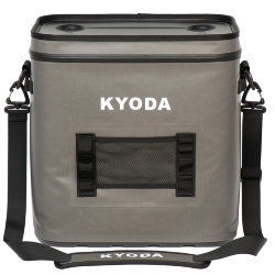 Термобокс KYODA жесткий каркас 25 л, цвет серый, SC25-BP