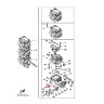 Мембрана обогатителя топливом карбюратора Yamaha 40-50 (Yamaha)