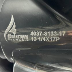 Гребной винт Suzuki DT75-DT140, DF60-DF70 Megara (3x13-1/4x17) (Polastorm)
