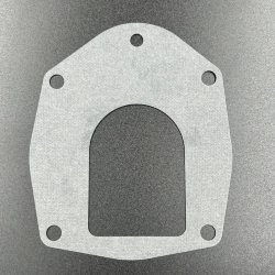 Прокладка под пластину помпы охлаждения Mercury 40-200 (Quicksilver)