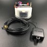 Спидометр аналоговый до 120 км/ч с GPS-модулем (белый, хромированный ободок)