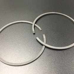 Кольца поршневые, Комплект нижних колец на 2 поршня Tohatsu M40C (0.50mm) (Sinera)