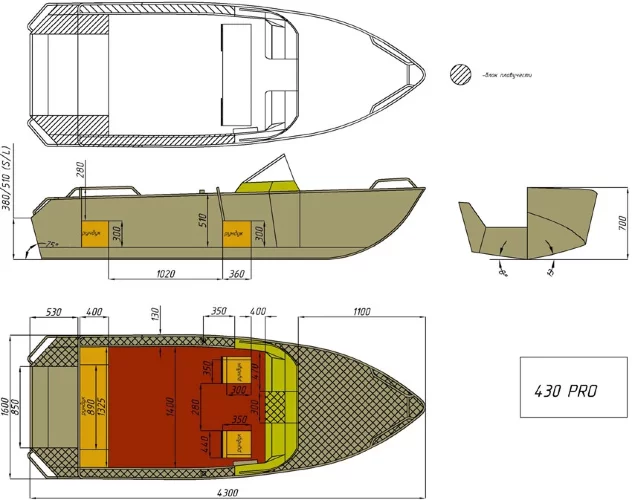 Wyatboat-430 Pro