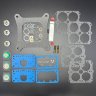 Ремкомплект карбюратора Mercruiser V8 (прокладки паронитовые) REBUILD KIT (Quicksilver)