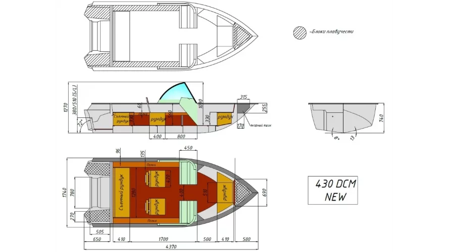 Wyatboat-430 DCM NEW