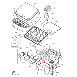 Хомут патрубка Yamaha (Yamaha)