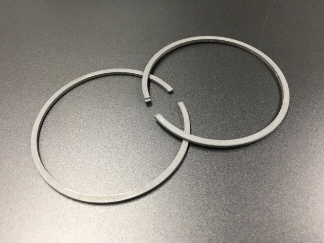 Кольца поршневые, Комплект верхних колец на 2 поршня Tohatsu M40C (STD) (Sinera)