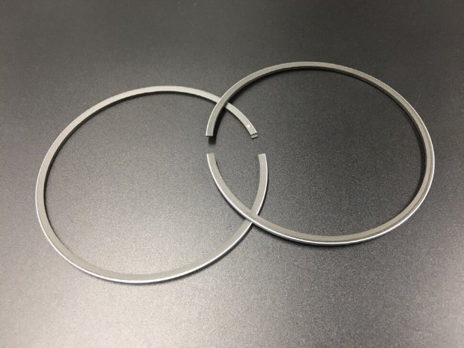 Кольца поршневые, комплект на один поршень Yamaha 115-250 (STD) (Riken) (Omax)