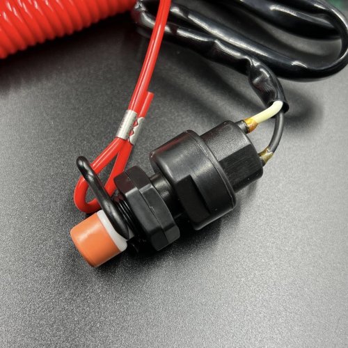 Кнопка аварийной остановки двигателя с чекой Yamaha 9.9-250, F4-350 (Osaka)