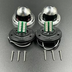 Огни ходовые LED (красный, зеленый) корпус нерж. (ALLSHINE)