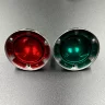 Огни ходовые LED (красный, зеленый) корпус нерж. (ALLSHINE)