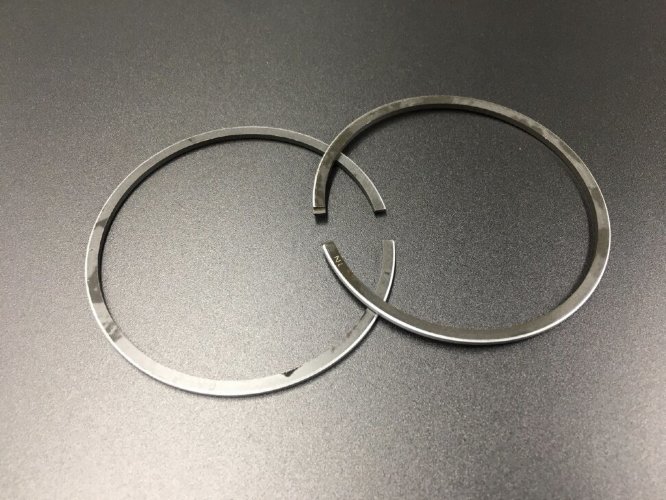 Кольца поршневые, комплект на один поршень Yamaha 40-50 (STD) (2Ring) (Osaka)