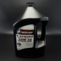 Масло моторное 4-х такт. 10W30 SYNTHETIC BLEND, MERCURY (4 л)
