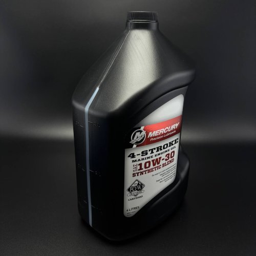 Масло моторное 4-х такт. 10W30 SYNTHETIC BLEND, MERCURY (4 л)
