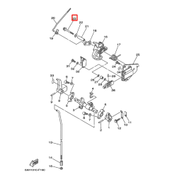 Болт Yamaha 97095-06555 (M6x55) (Yuelang)
