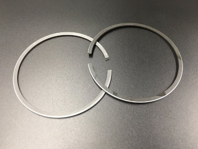 Кольца поршневые, комплект на один поршень Yamaha 55, 75-90 (STD) (Omax)