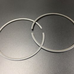 Кольца поршневые, комплект на один поршень Yamaha 115-250 (STD) (Riken) (Omax)