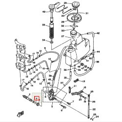 Кольцо уплотнительное масляного насоса Yamaha 60-175 (93210-13M04) (Япония)