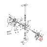 Болт поворотной рамы Yamaha 20-50 (90101-08339) (Yamaha)