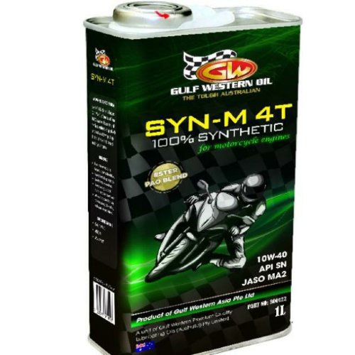 Масло моторное GULF WESTERN SYN-M 4T 10W40 1л