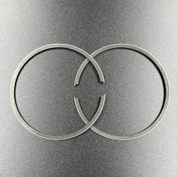 Кольца поршневые, комплект на один поршень Mercury 45-60 (STD) (Omax)
