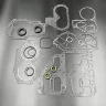 Ремкомплект мотоголовки Yamaha 25-30 (61N-W0001-00; 69P-W0001-00) (PREMARINE)