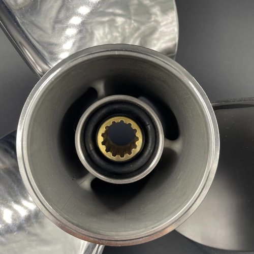 Гребной винт Yamaha 40-55, F30-60 Stella (3x11 3/8x14) (Сталь) (Polastorm)