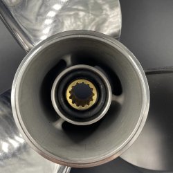 Гребной винт Yamaha 40-55, F30-60 Stella (3x11 3/8x14) (Сталь) (Polastorm)