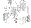 Прокладка под блок Yamaha F80-100 (68V-11351-00) (PREMARINE)