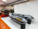 Лодка моторная надувная Ангара Стандарт 4200 цвет Серый