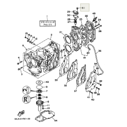 Болт Yamaha 90105-06M18 (M6x20) (Yuelang)