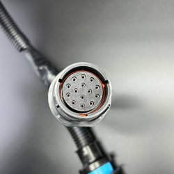 Тройник эл. проводки 14-штырьковый c разъёмами KIT-ADAPTOR DUAL (Quicksilver)