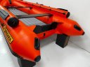 Лодка моторная надувная Ангара Стандарт 4200 цвет Оранжевый ФБ