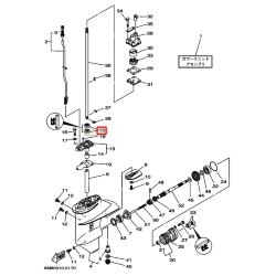 Сальник Yamaha (93101-11M23) (11,8х22х7) (RT)