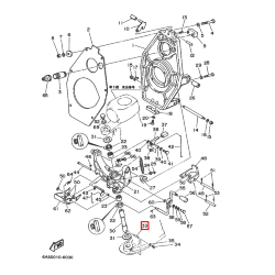 Штифт (шплинт) стационар YAMAHA MU-1