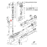Сальник Yamaha картера F6-9,9;тяги реверса F300-350 (12x22x7) (Yamaha)