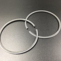 Кольца поршневые, комплект на один поршень Yamaha 40-50 (0.25mm) (2Ring) (Yamaha)
