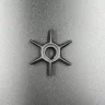 Крыльчатка помпы охлаждения Mercury 6-15 (/ 2) (Sinera)